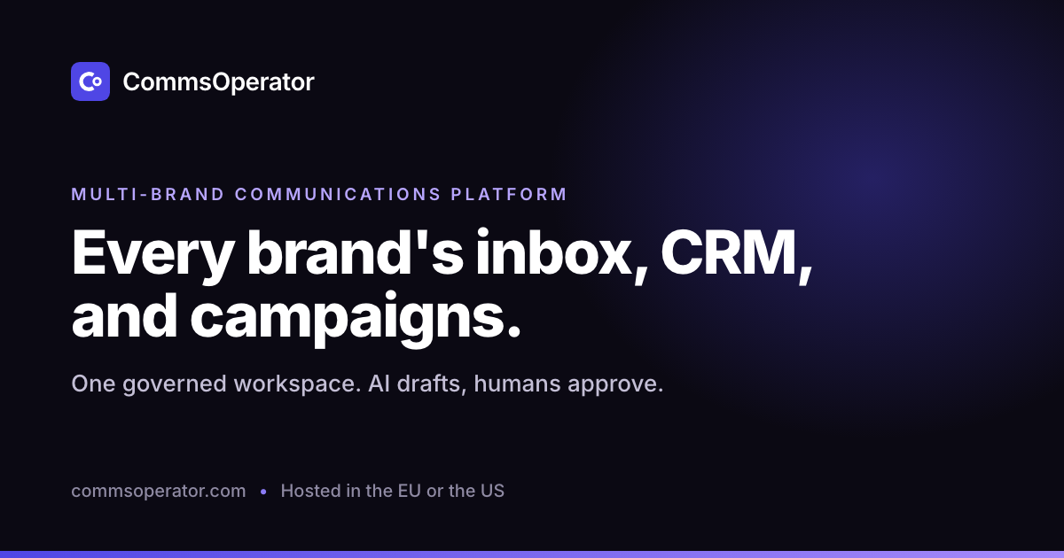 Every brand's inbox, CRM, and campaigns