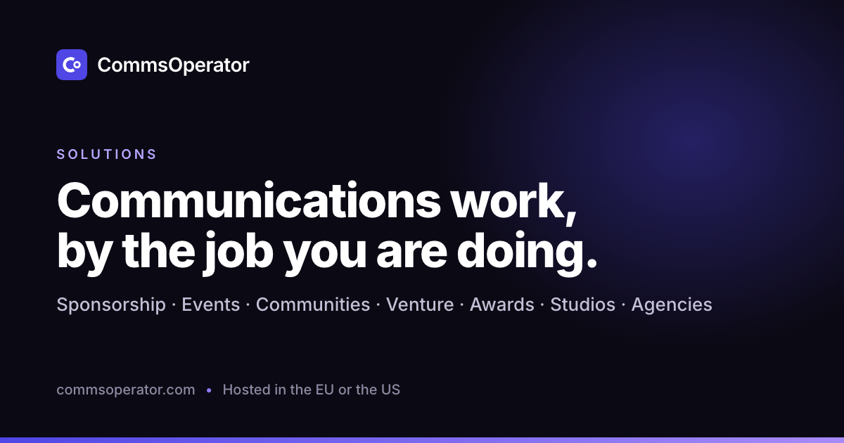 Solutions by the job you are doing
